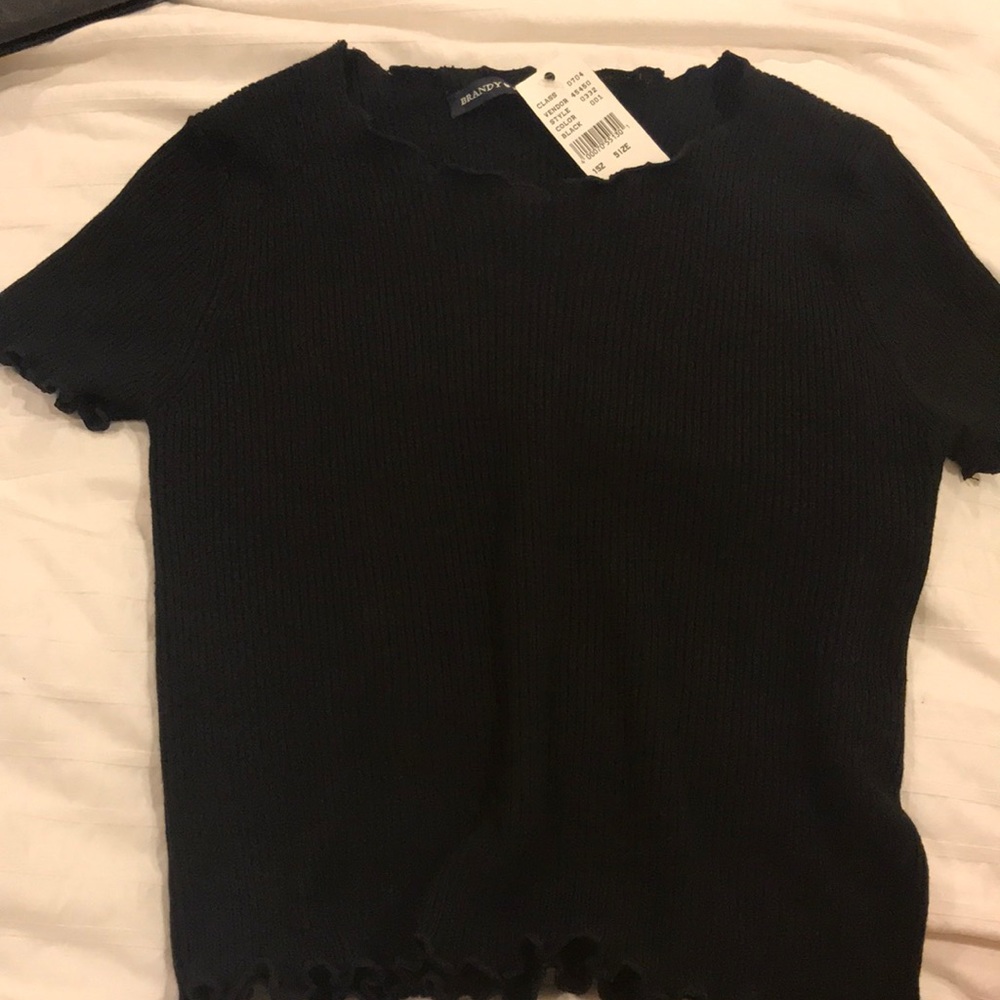 Brandy Melville Frilly Top